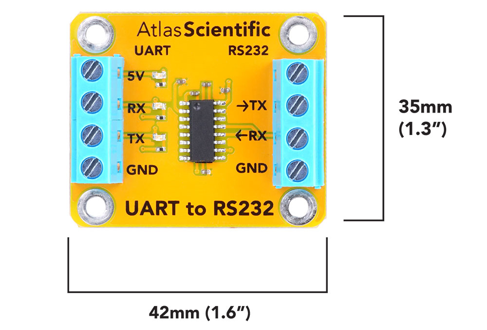 UART-zu-RS232 Konverter - Zum Vergrößern klicken