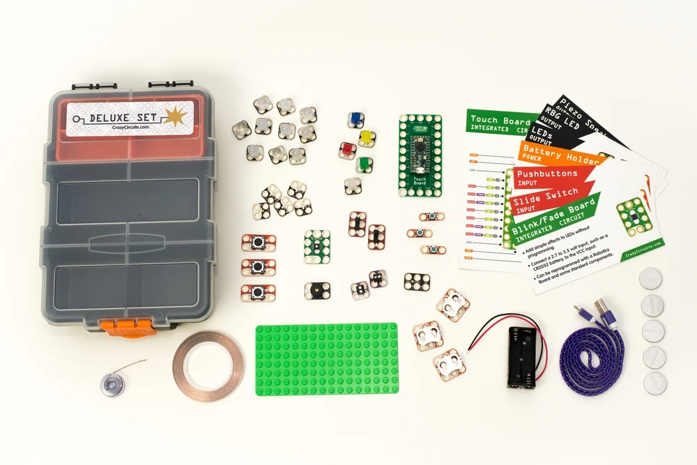 Crazy Circuits Deluxe Kit - Click to Enlarge