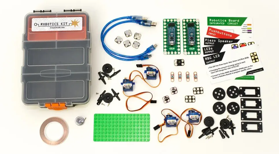 Kit de Robótica de Crazy Circuits - Haga Clic para Ampliar