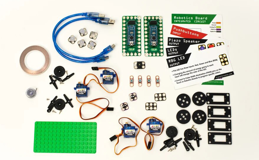 Kit de Robótica de Crazy Circuits - Haga Clic para Ampliar