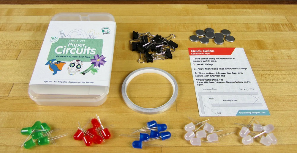 Kit standard de circuits papier - Cliquez pour agrandir