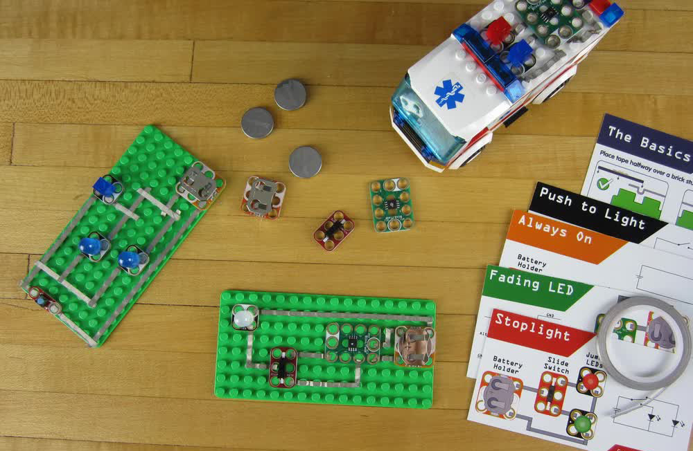 Crazy Circuits Makerspace Set - Zum Vergrößern klicken