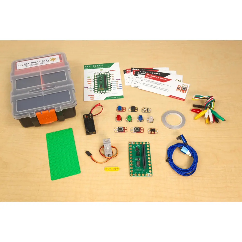 Kit de Tarjeta Bit Board Crazy Circuits de Brown Dog Gadgets para micro:bit