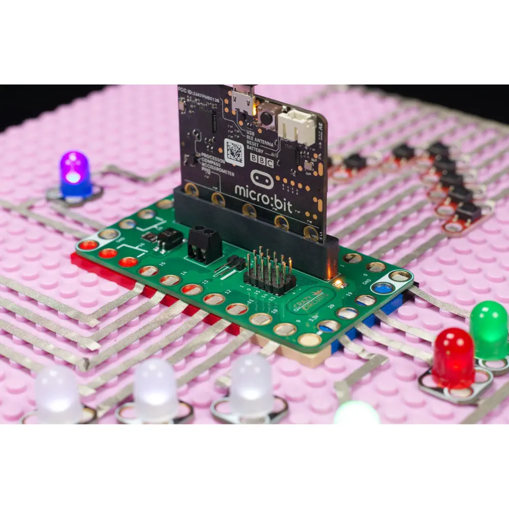 Kit de Tarjeta Bit Board Crazy Circuits de Brown Dog Gadgets para micro:bit