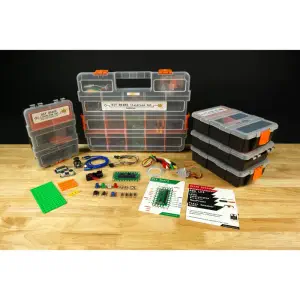 Crazy Circuits Bit Board Classroom Set sans micro:bit (5 pcs)