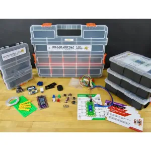 Set de Programación 101 de Crazy Circuits para Aulas (4 pzas) (EE.UU.)
