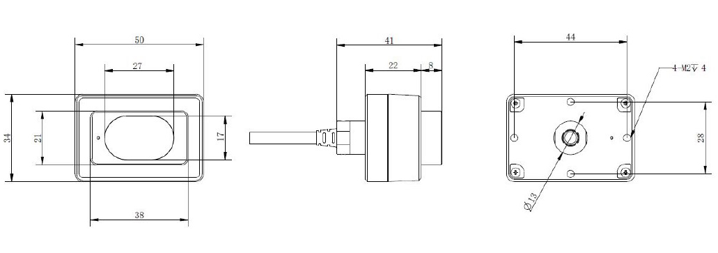 Module LIDAR TFmini-I Benewake RS-485 CAN (12 m) - Cliquez pour agrandir