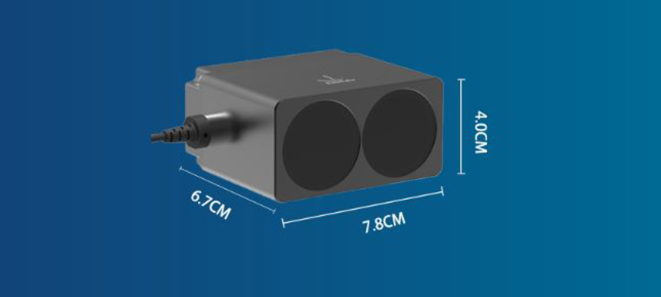 Benewake TF350 Ultra Long Range Single Point LiDAR Analog Current (4-20mA) - Zum Vergrößern klicken