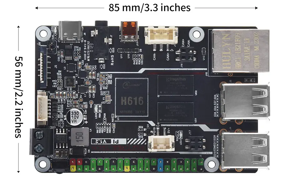 Placa de Control BTT Pi V1,2 c/ WIFI Quad-Core y 1GB de Ram de BIGTREETECH