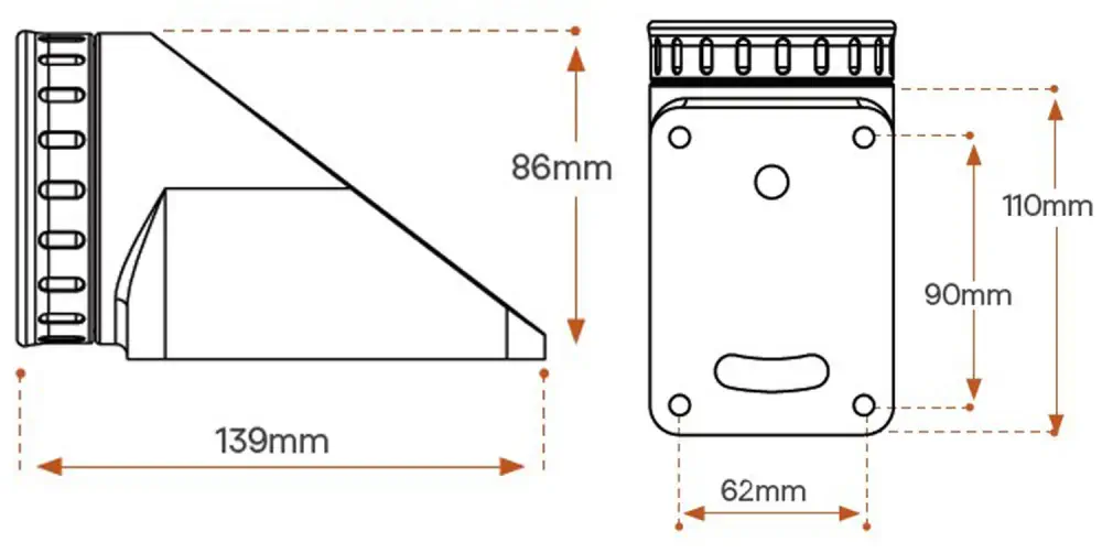 Blueprint Mounting Kit - Click to Enlarge