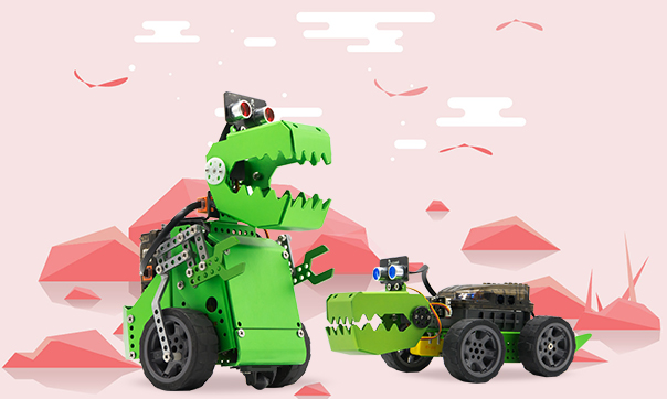 Kit de Construcción de Robot Q-Dino - Haga Clic para Ampliar