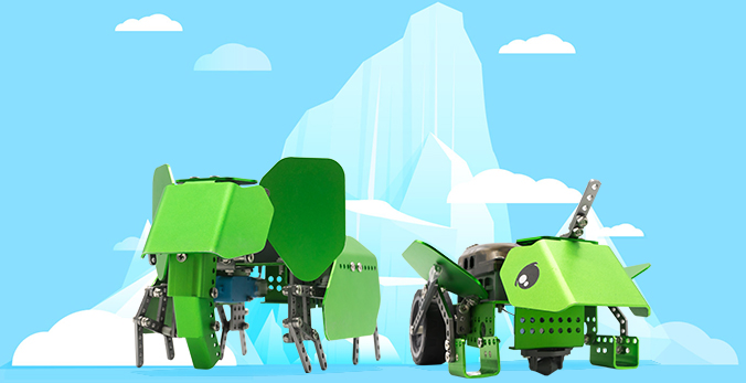 Kit de Construcción del Robot Q-Elephant - Haga Clic para Ampliar