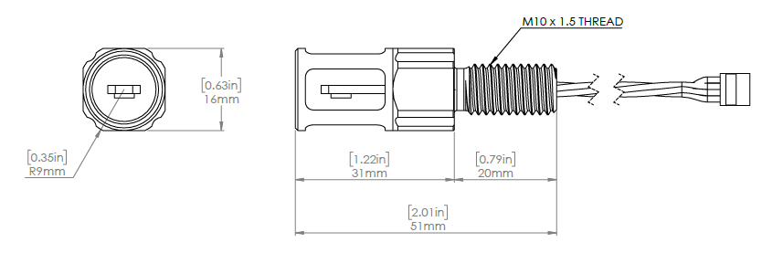 Celsius Fast-Response ±0.1°C Temperature Sensor (I2C) R2 - Click to Enlarge