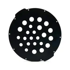 BlueRobotics Capuchon d'extrémité de 6 pouces avec 12 trous M14 et 12 trous M10 (65 m)