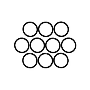 BlueRobotics Ensemble de Joints O-Ring de Rechange pour Traversée de Cloison de Taille M14