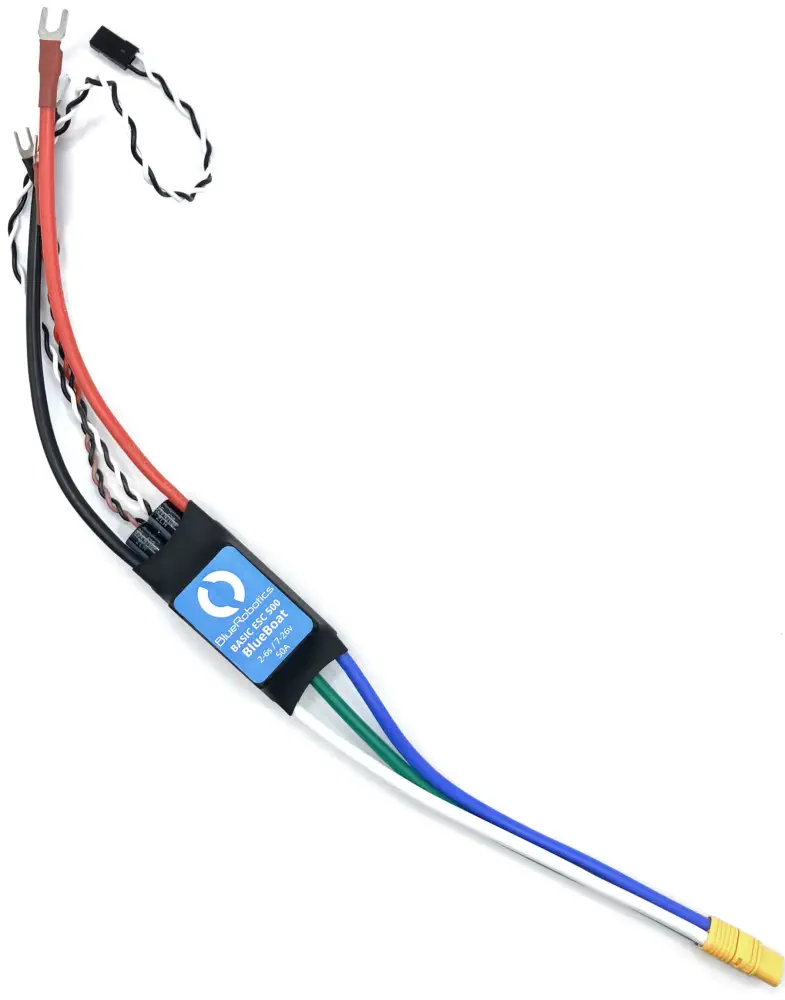 Controlador de Velocidad Electrónico Básico 500 - BlueBoat Ensamblado