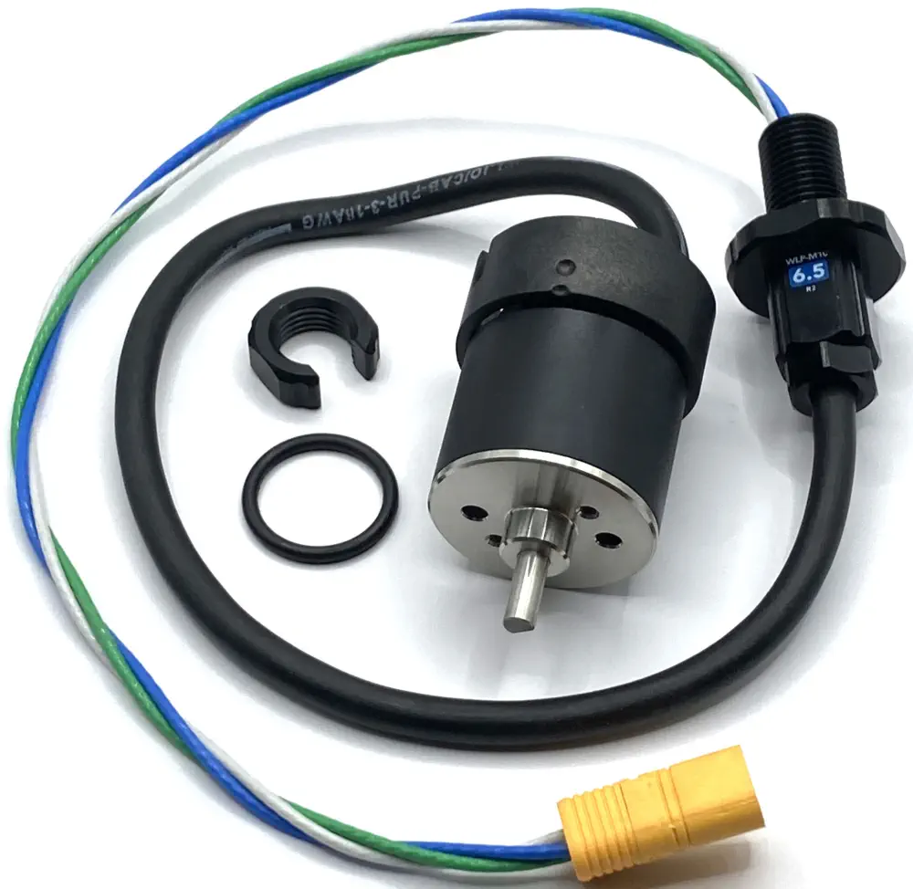 M200 Motor BlueBoat Complete Assembly - Parts cropped