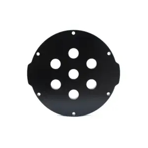 BlueRobotics Capuchon d'Extrémité 75 mm / 3 pouces 7x Trou M10 - 1000 m