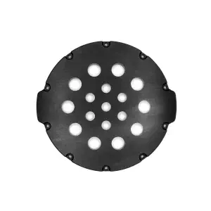 BlueRobotics Capuchon d'Extrémité 130 mm / 5 pouces 10x Trous M14, 7x Trous M10 - 1000 m
