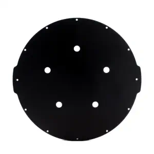 BlueRobotics End Cap 200 mm / 8-inch 5x trous M10 - 40m