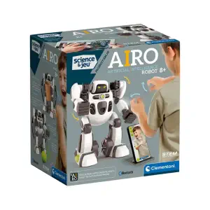 Robot de Inteligencia Artificial AIRO Clementoni Science y Jeu (Francés)