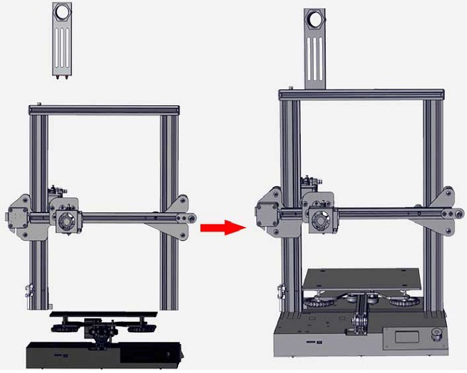 CREALITY3D CR-20 3D Printer- Click to Enlarge