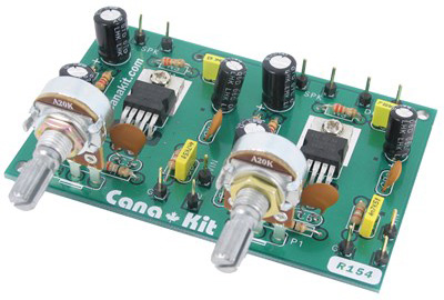 Kit de Soldadura de Amplificador de Audio Estéreo de 14W Canakit - 16 GB - Haga Clic para Ampliar