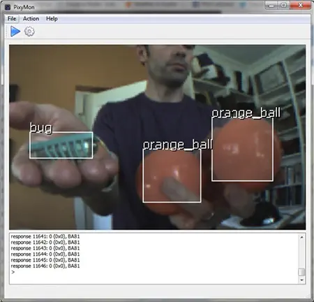 Sensor de Imagen de Visión Robótica Pixy2 de Charmed Labs para LEGO - Haga Clic para Ampliar