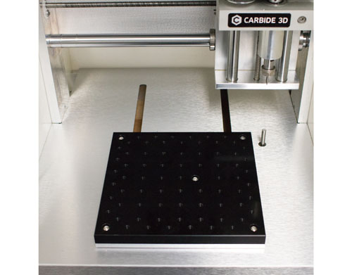Carbide3D Tabel met Schroefdraad voor Nomad - Klik om te Vergroten