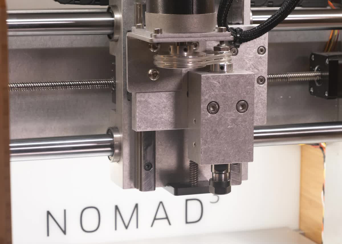 Fresadora CNC de Escritorio Nomad 3 de Carbide 3D (HDPE Gris) - Haga Clic para Ampliar