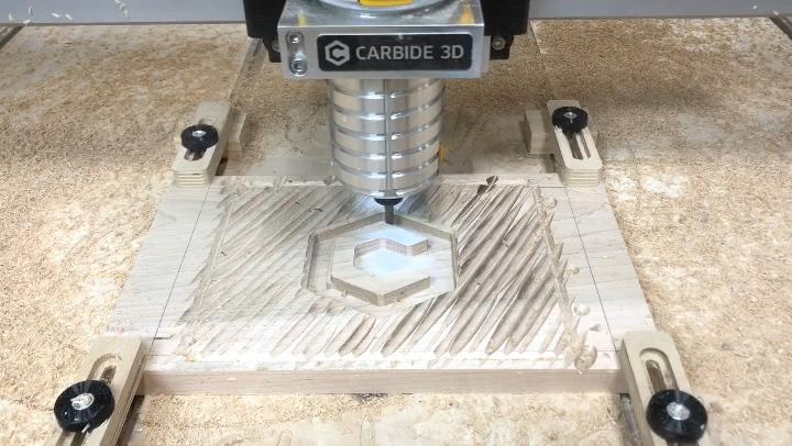 Carbide3D T-Schienen und Klemmsatz - XL - Zum Vergrößern klicken