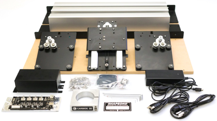 Carbide3D Shapeoko Robust CNC Router Kit w/ Carbide Router- Click to Enlarge
