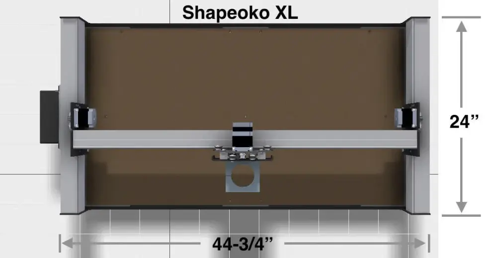 Fresadora Shapeoko XL Z-Plus CC de 65mm Carbide3D - Haga Clic para Ampliar