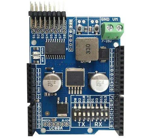 5A Cytron Servo Controller Shield- Click to Enlarge