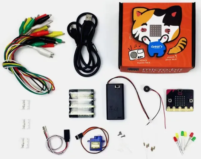 micro:bit Schnellstart-Kit - Zum Vergrößern klicken