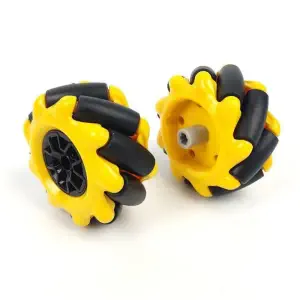 Jeux de roues Mecanum pour moteur TT - 48mm