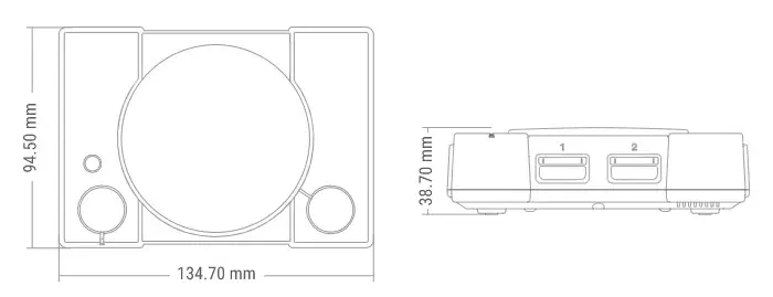 Boîtier PiStation RetroFlag pour Raspberry Pi 4 de Cytron - Cliquez pour agrandir