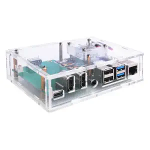 Kit décodeur acrylique Cytron pour RPi 4B - Transparent
