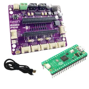 Robo Pico : Simplification de la robotique pour RPi Pico/Pico W (Robo Pico, RPi Pico & Headers)