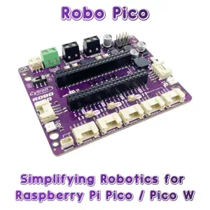 Robo Pico : Simplification de la robotique pour RPi Pico/Pico W (Robo Pico, RPi Pico & Headers)