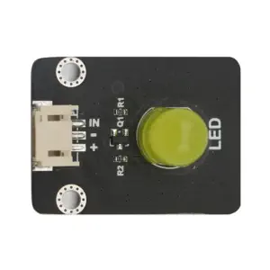 Dagu Robot Module d'éclairage à LED unique à 3 broches (jaune)