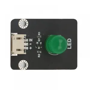 DaguRobot Module d'éclairage LED unique à 3 broches (vert)
