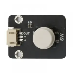 Module de commutateur à clé à bouton à 3 broches DaguRobot (blanc)