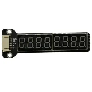 Dagu Module de contrôle d'affichage à tubes numériques à matrice de points LED MAX7219 8 bits