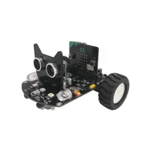 Dagu Micro:bit Planche d'extension Voiture intelligente Cat (incl. App & Cours, sans micro:bit)