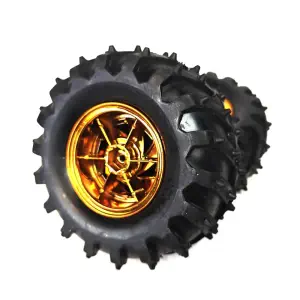 Dagu Roues Tout Terrain Orange 2 pcs