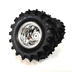 Dagu Roues Chrome Tout Terrain 2 pcs
