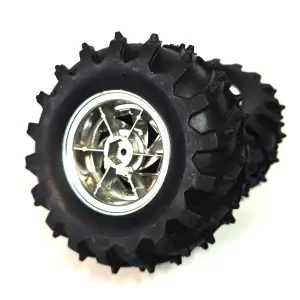 Dagu Roues Chrome Tout Terrain 2 pcs