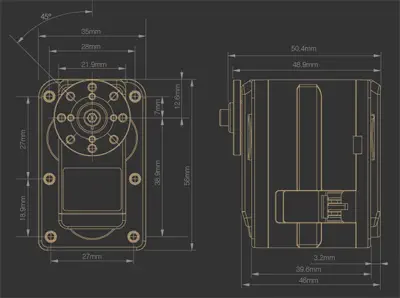 HerkuleX DRS-0601 Smart Robot Servo- Click to Enlarge