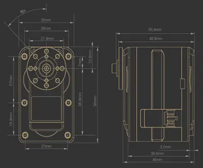 HerkuleX DRS-0602 スマートロボットサーボ - クリックして拡大